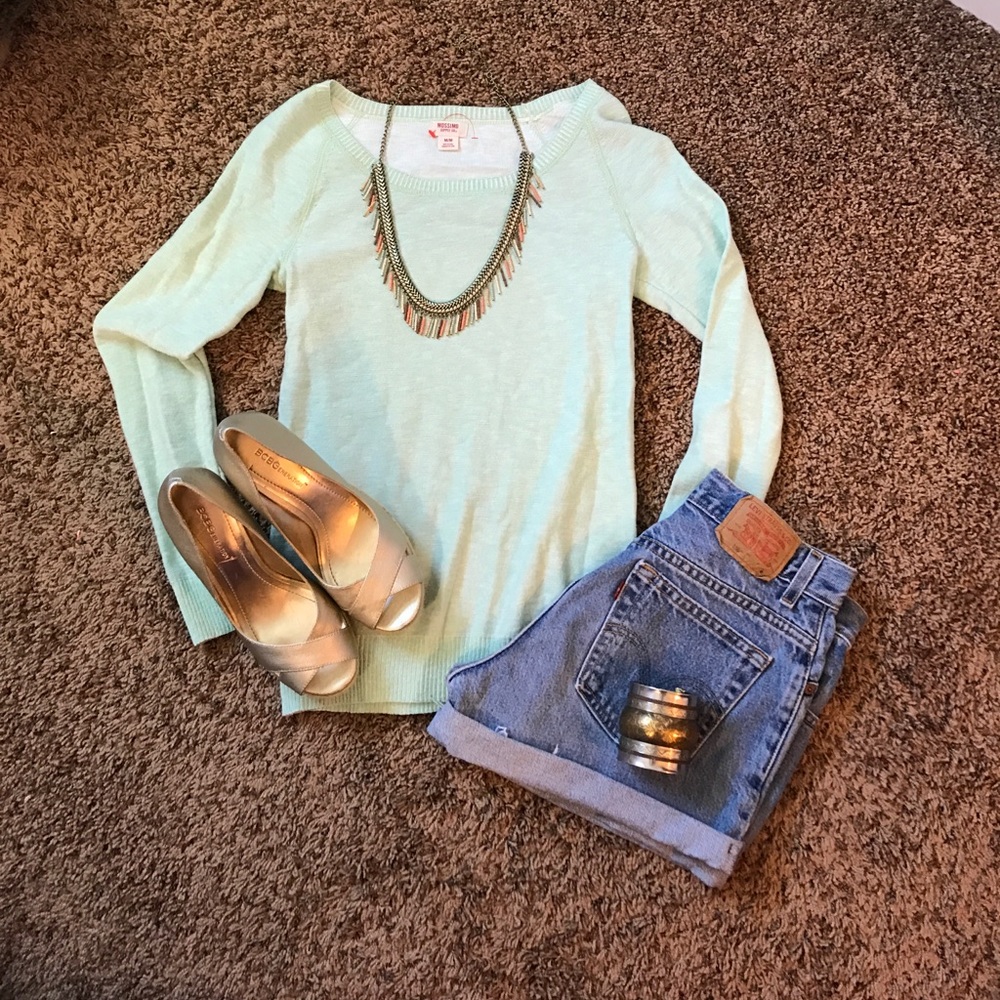 🍃Mint Green Light Sweater🍃