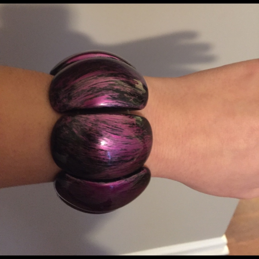 Purple bracelet