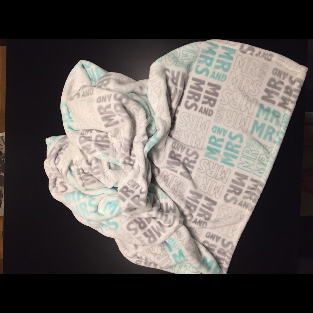 Mr. & Mrs. Newlywed Microfleece Blanket
