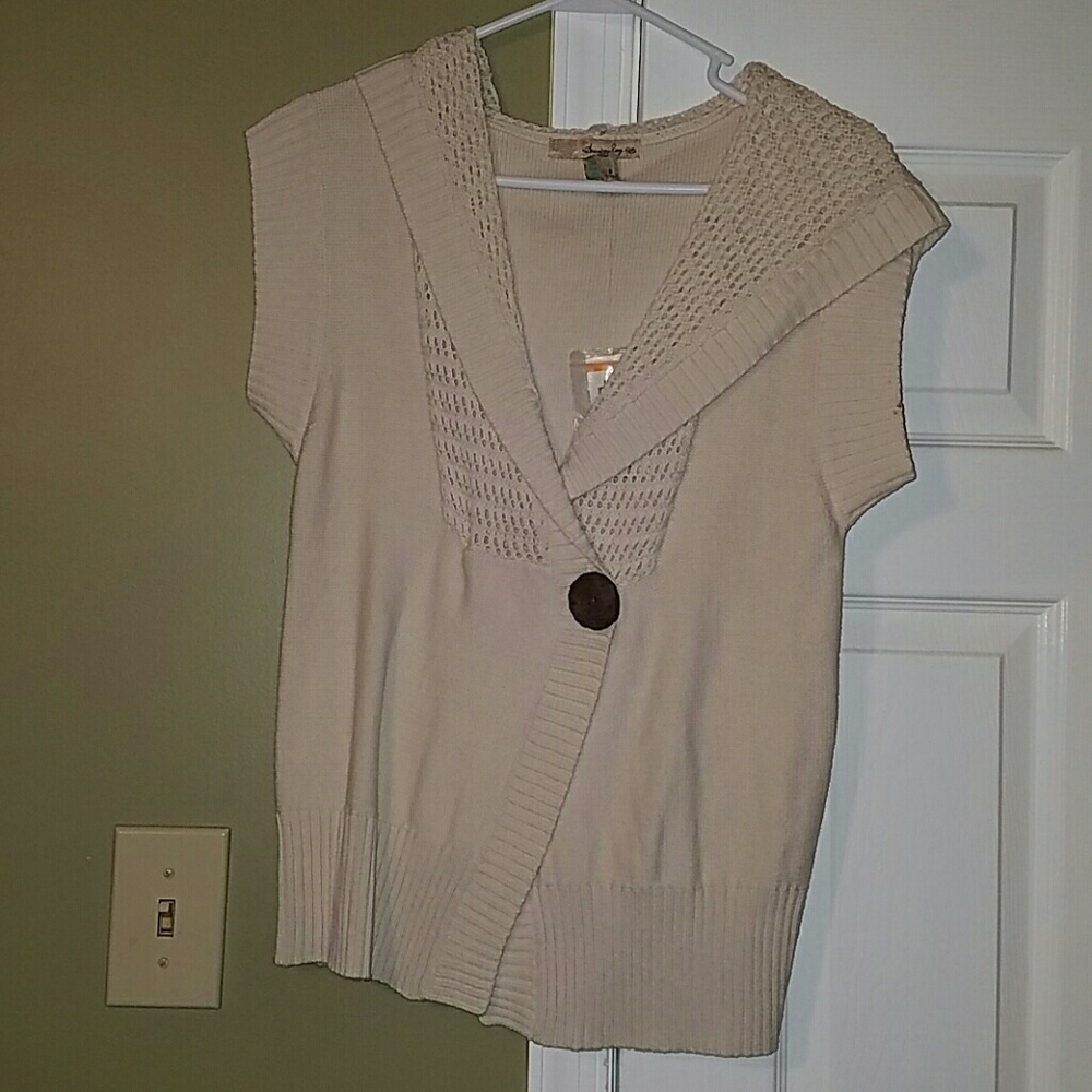 Hooded Cocoon Sweater