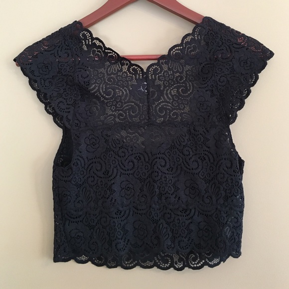 FP Black Lace Bralette Top - Picture 3 of 6