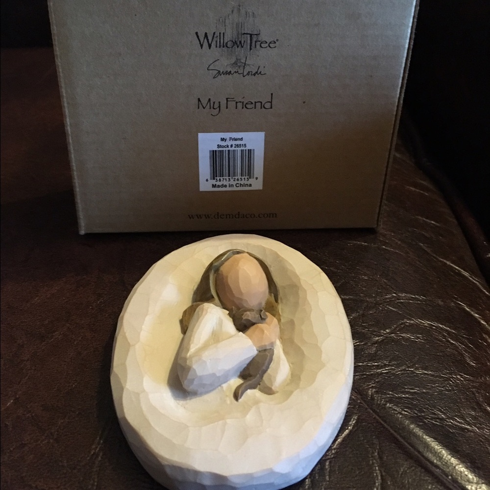 My Friend Plaque by Willow Tree
