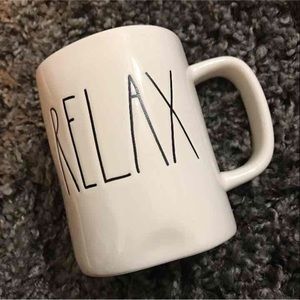 New Rae Dunn mug RELAX