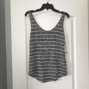 Nordstrom Knit striped tank size small.