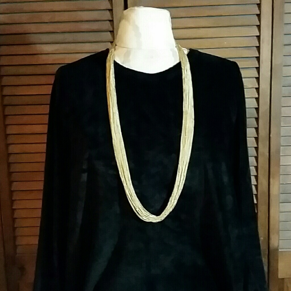 Multi-Strand Gold-tone Chain NWOT
