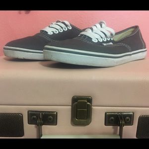 Pewter/White Vans