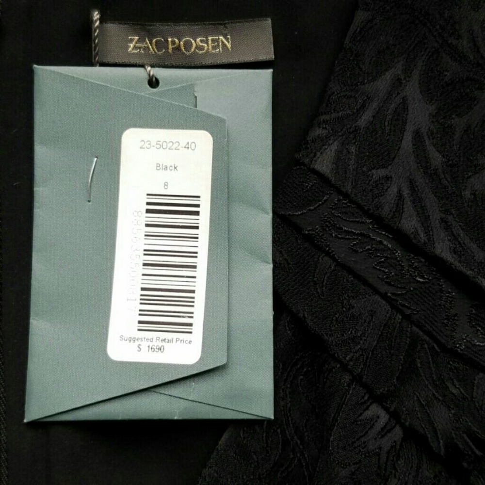 Zac Posen black dress - Picture 3 of 4