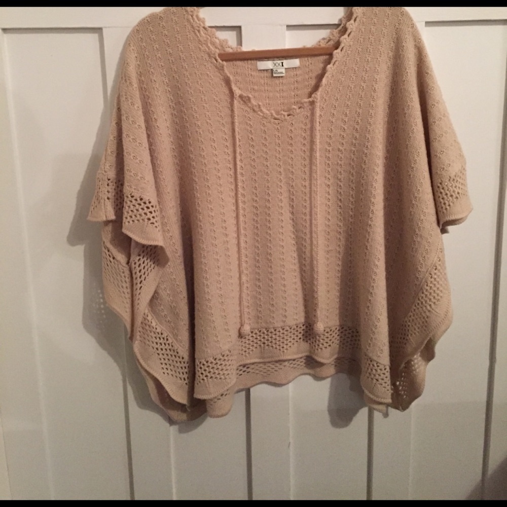 Acrylic Poncho