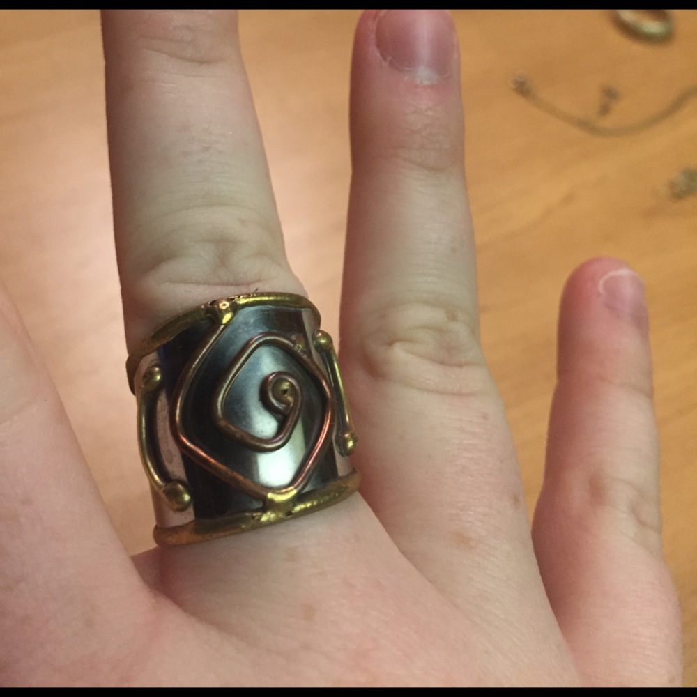handmade bohemian ring