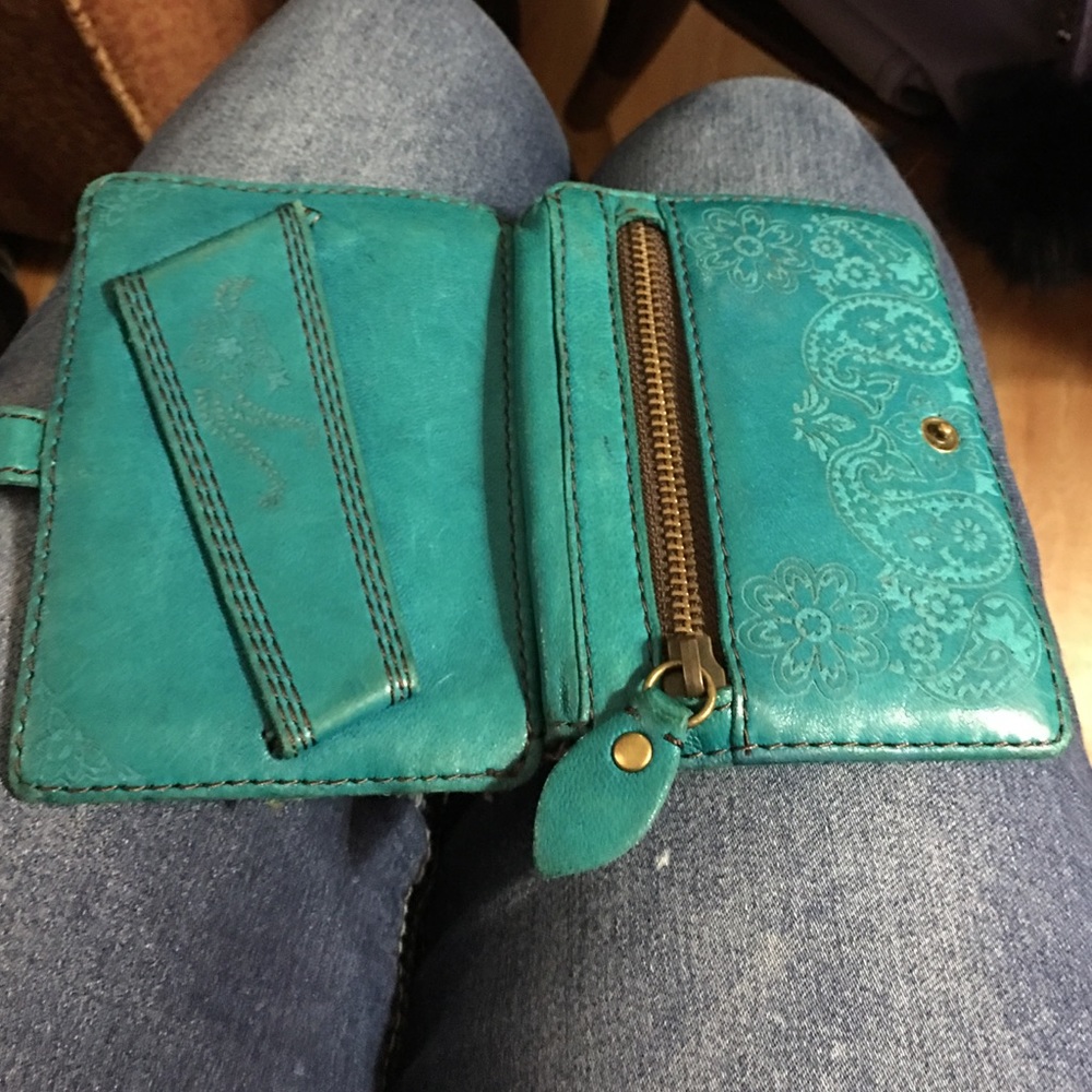 LUCK BRAND LEATHER WALLET