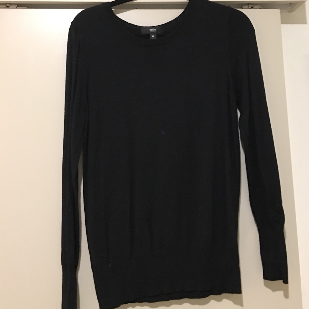 Black mossimo crew neck sweater
