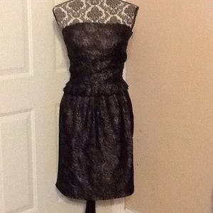 Gorgeous Black Strapless Prom Dress