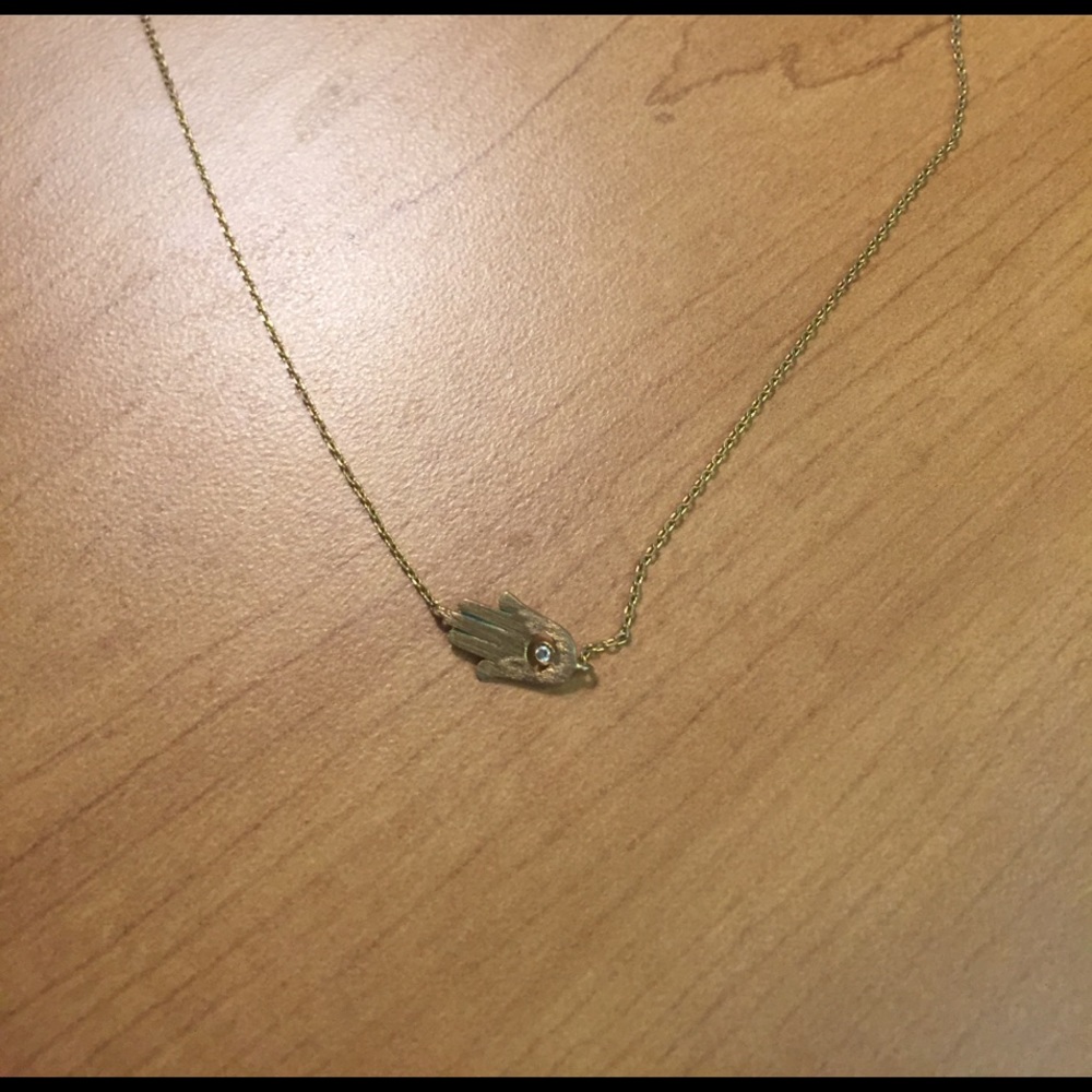Hamsa necklace