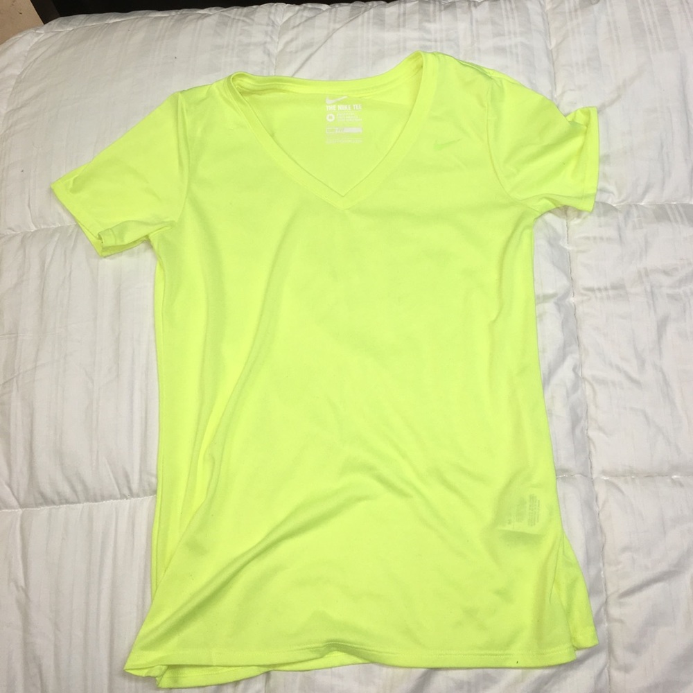 Nike Dri-Fit yellow top