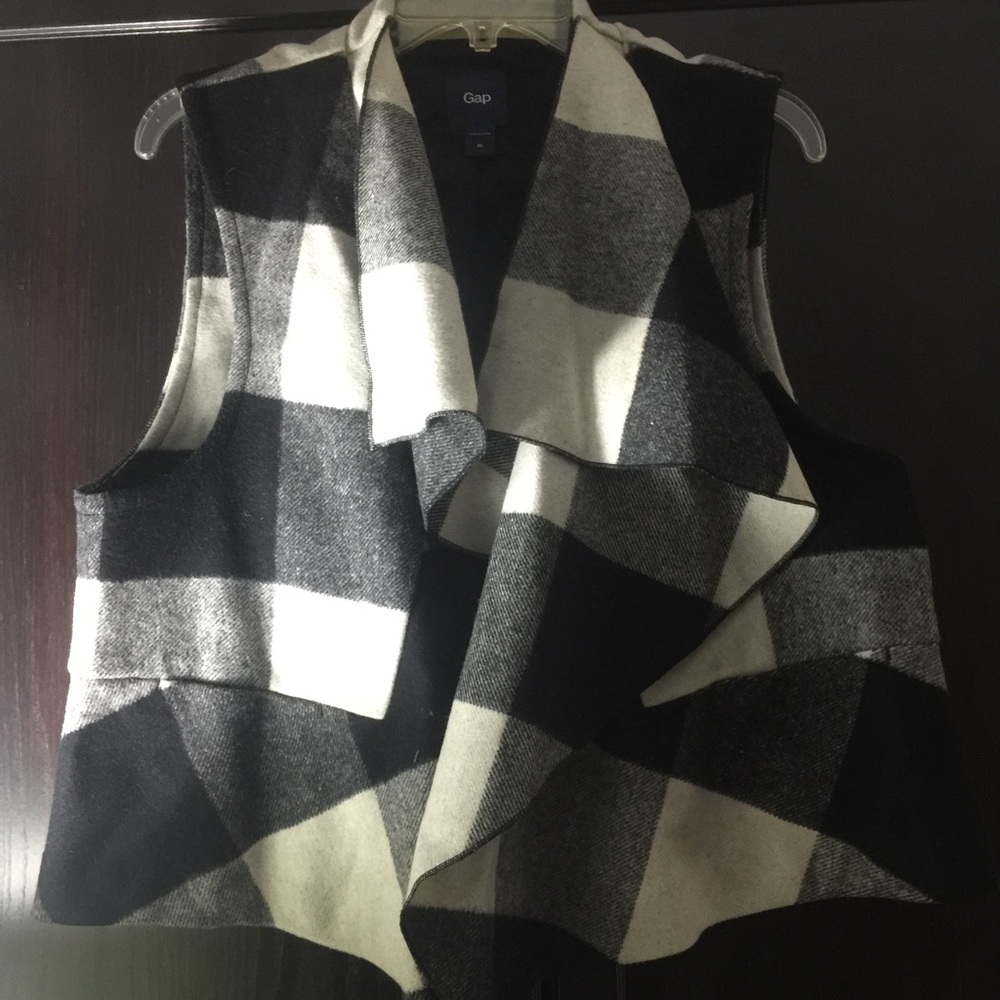 GAP Plaid Vest