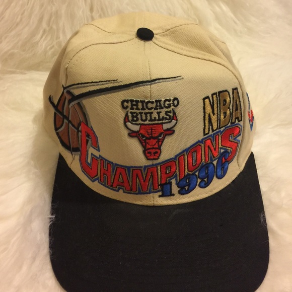 1996 chicago bulls championship hat