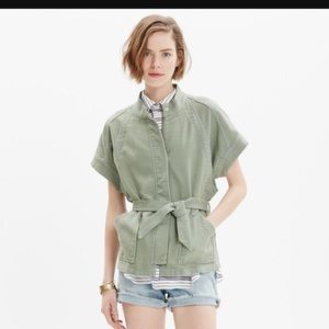 Madewell Short sleeve hilltop jacket