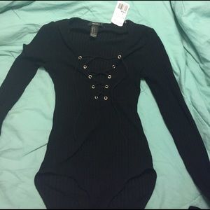 Black leotard brand new size S