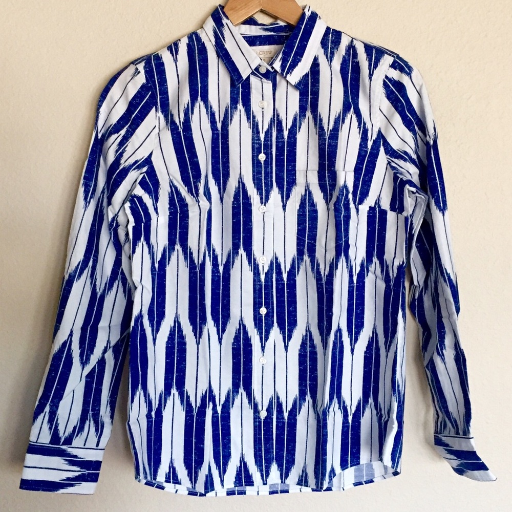 J. Crew Factory Novelty Oxford Shirt