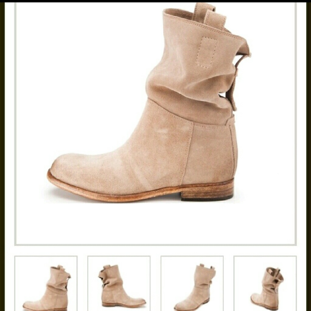 Albert Fermani Umbria Suede Ankle Boots