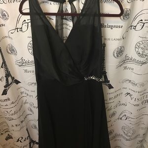 Black gown