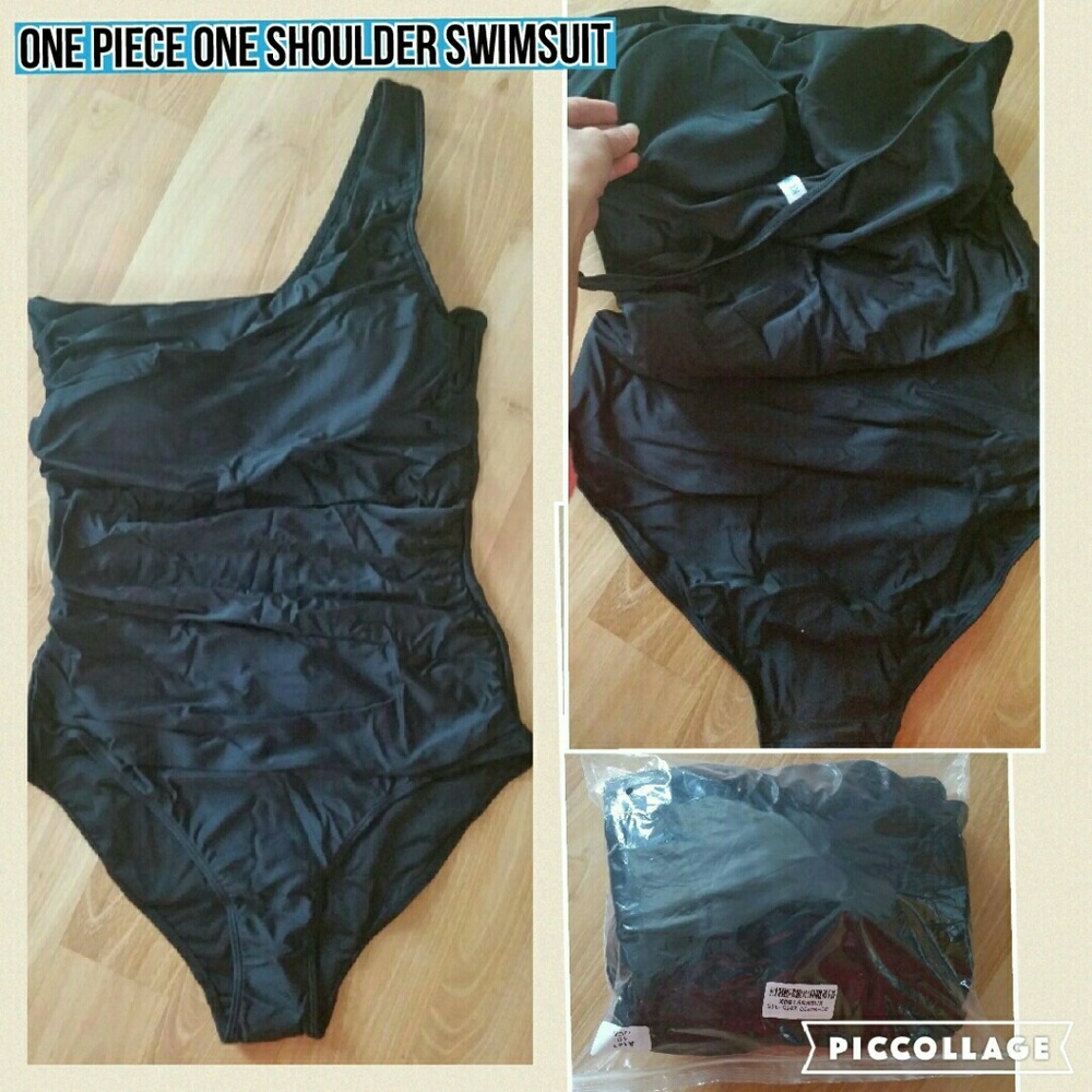 ONE PIECE ONE SHOULDER SWIMSUIT