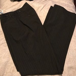 Pinstripe flat front H & M pants