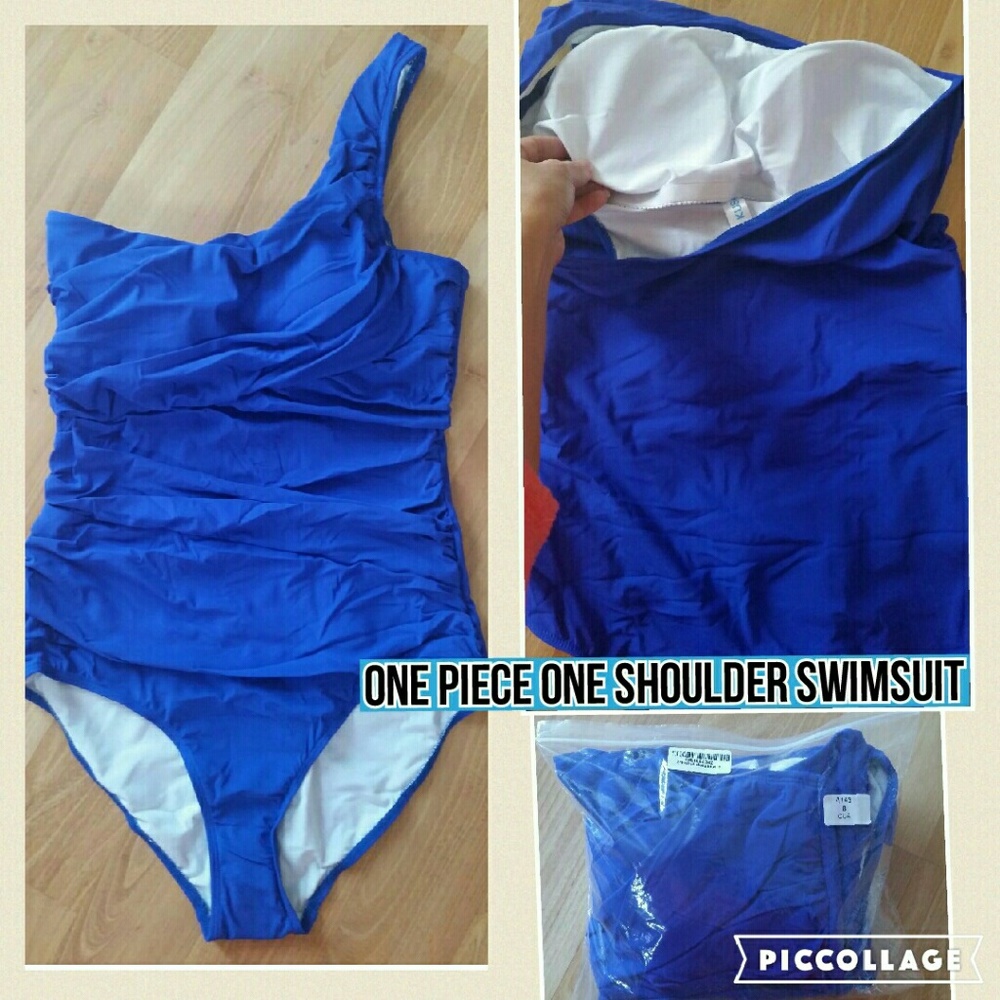 ONE PIECE ONE SHOULDER SWIMSUIT