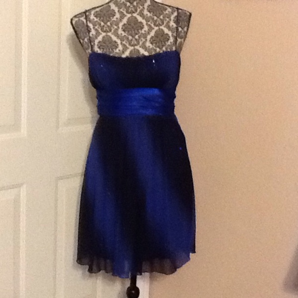 City Studio Radiant Blue Prom Dress