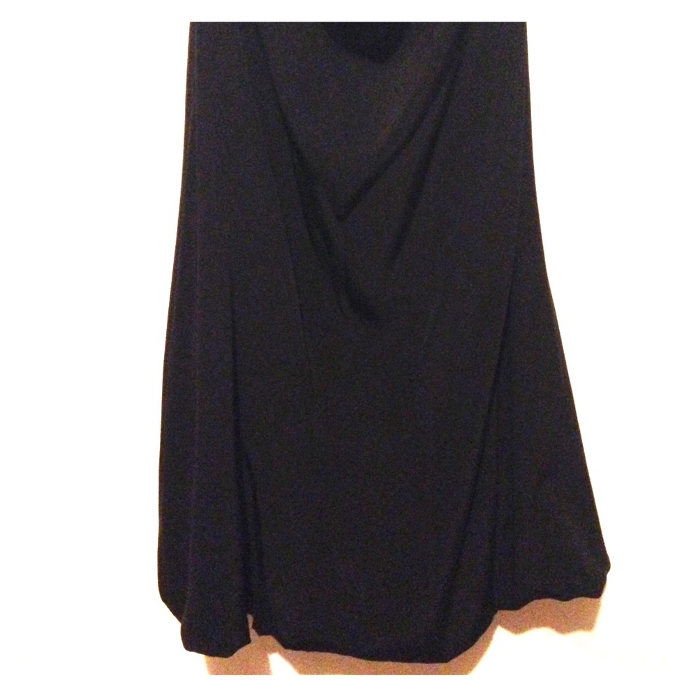 100% silk bubble hem skirt
