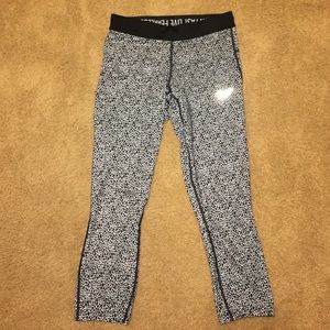 Nike cropped leggings and Nike pro shorts small