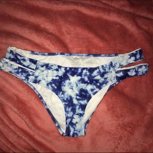 PINK Blue Tie-Dye Bottoms
