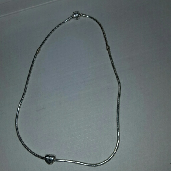 Pandora Necklace with  charm - Picture 1 of 3