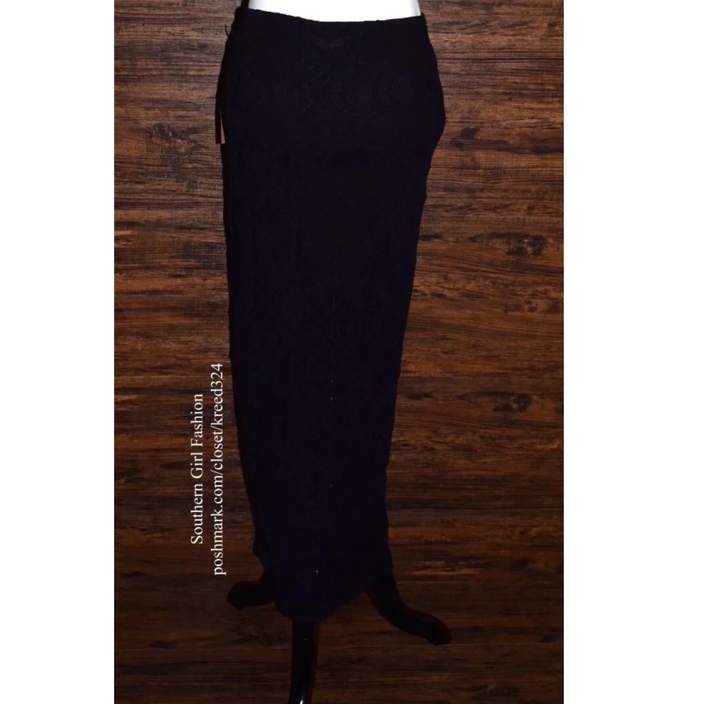 FREE PEOPLE Maxi Skirt Intricate Long Draped Swing poshmark.com/closet/kreed324 - Picture 6 of 8