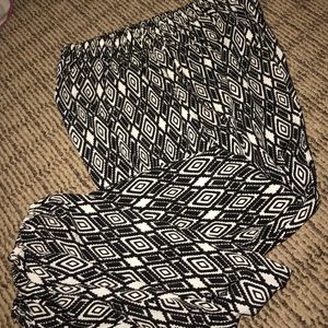 Aztec print trouser pants size 1x