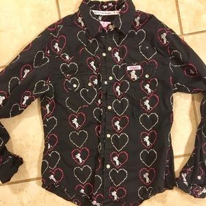 Cowgirl button down!