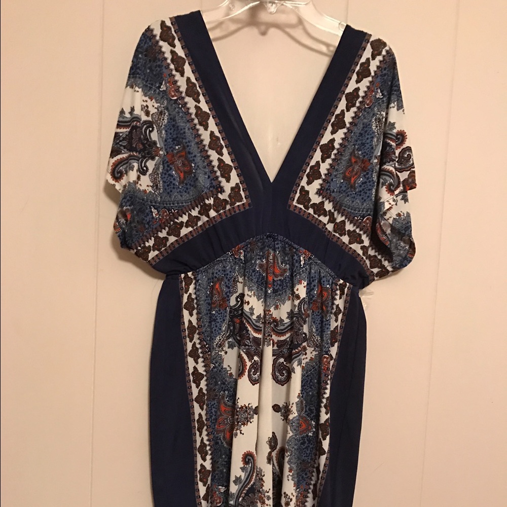 Juniors XL blue dress