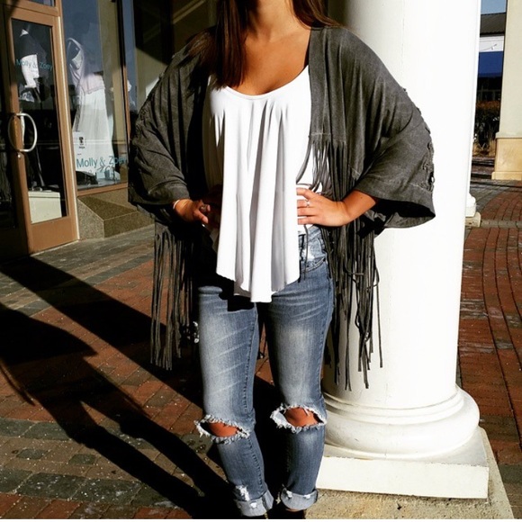 PacSun Pants - Distressed boot cut jeans