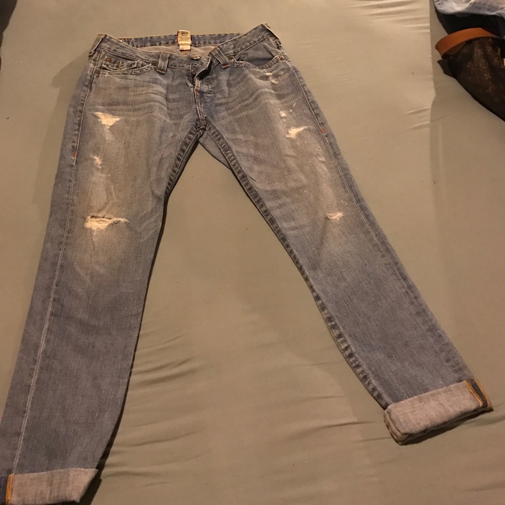 True Religion Boyfriend jeans size 31