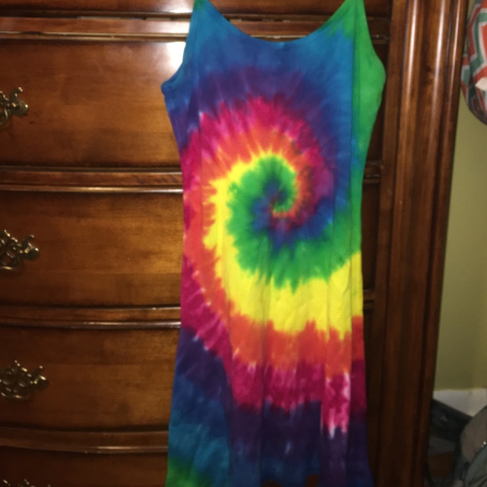 Tie dye dress