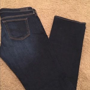 AG "The Ballad Slim Boot" jeans. 32R.