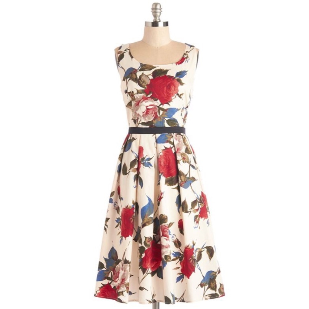 Modcloth "Greenhouse Glamour" Dress