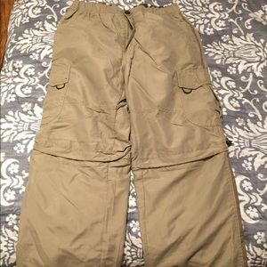 Arizona Cargo pants detachable become into shorts