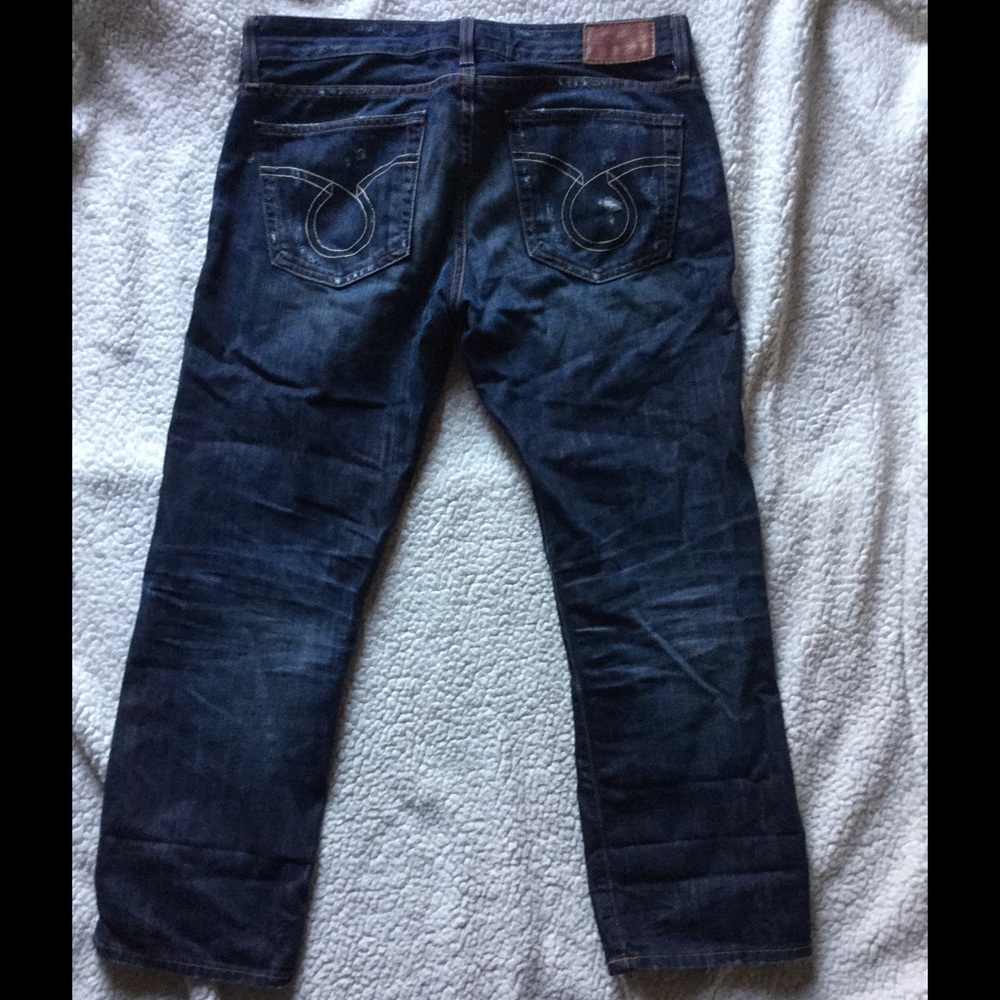 Big Star Size 29 Distressed Cropped Jeans