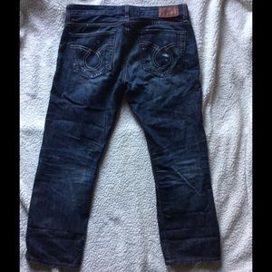 Big Star Size 29 Distressed Cropped Jeans