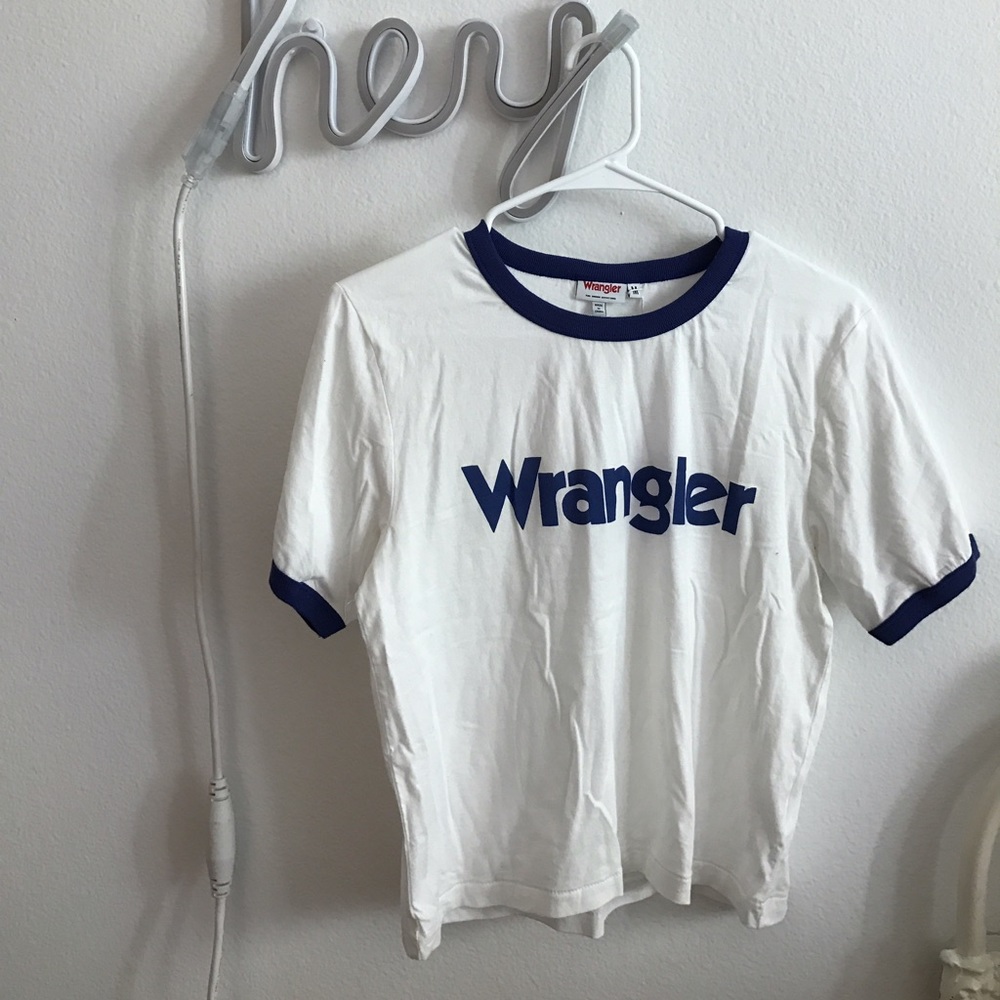 Wrangler short sleeve logo tee
