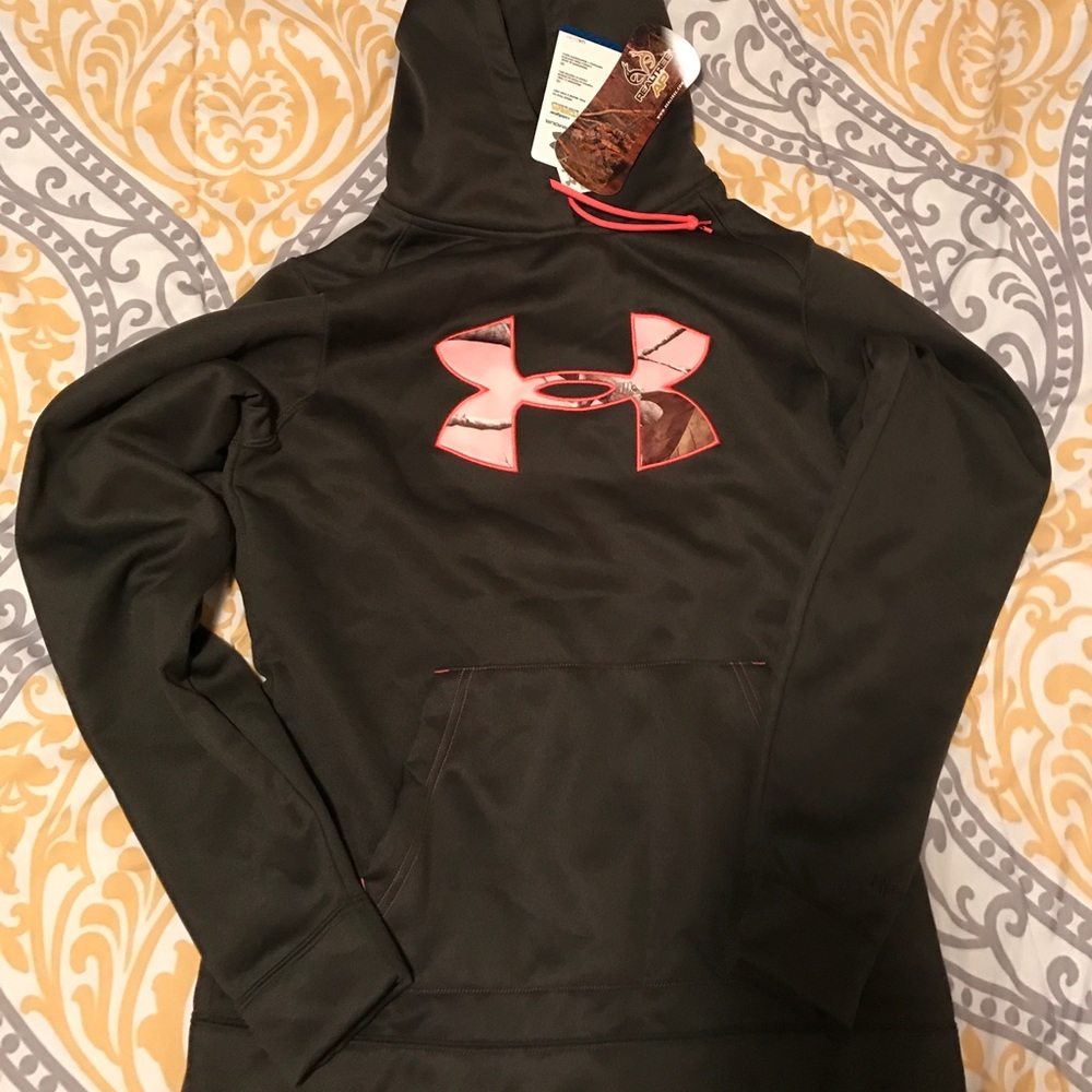 Hunter Green Under Armour hoodie