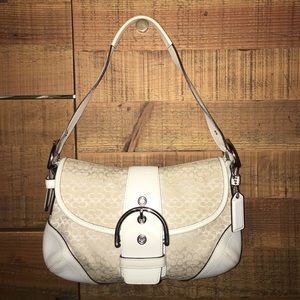 Vintage Coach "Mini C" Handbag