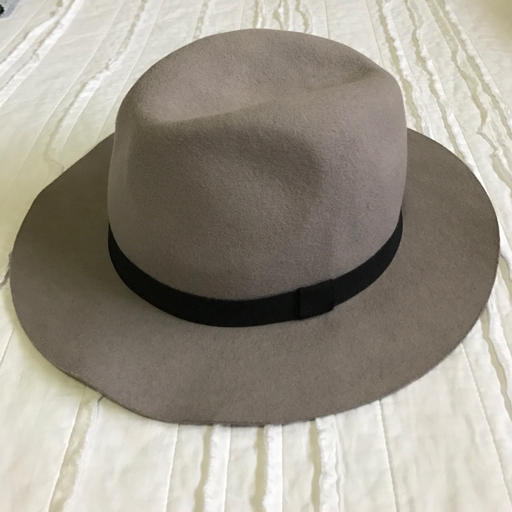 Heather Grey floppy hat