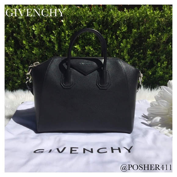 GIVENCHY BLACK ANTIGONA BAG - Picture 6 of 7